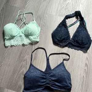 lot of hilly hicks bralettes